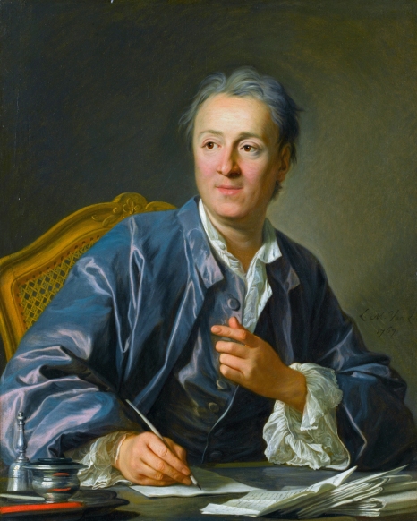 Denis Diderot, by Louis Michel Van Loo